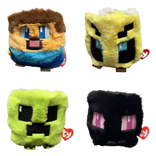 Ty Beanie Bouncers Minecraft Collection Plush Toys
