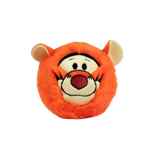 Ty Beanie Bouncers Tigger plush from Winnie the Pooh with bright orange fur, smiling embroidered face and round bouncing plush toy design.