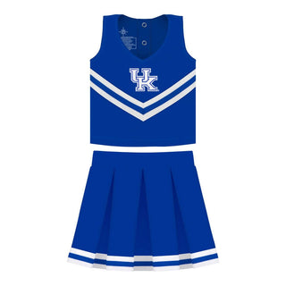 UK Wildcats Officially Licensed 3-Piece Cheer Uniform-Girls Outfit Sets-Simply Blessed Children's Boutique