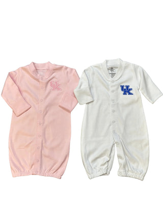 University of Kentucky Convertible Baby Gown-Infants-Simply Blessed Children's Boutique