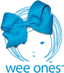 University of Kentucky (UK) Grosgrain Hair Bow-Hair Accessories-Simply Blessed Children's Boutique