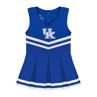 University of Kentucky Wildcats Cheer Bodysuit Dress - Officially Licensed-Girls Dresses-Simply Blessed Children's Boutique