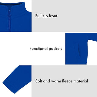 University of Kentucky Wildcats Polar Fleece Jacket – Officially Licensed-Boys Jackets/Coats-Simply Blessed Children's Boutique