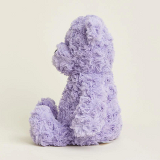 Purple Curly Bear Warmies (13") Stuffed Animal