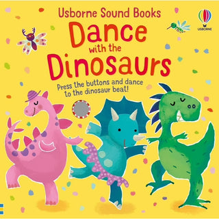 Dance With the Dinosaurs - Usborne Sounds Book-Books-Simply Blessed Children's Boutique