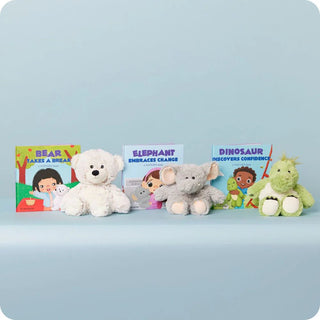 Warmies "Bear Takes A Break" Book-Books-Simply Blessed Children's Boutique