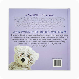 Warmies "Bear Takes A Break" Book-Books-Simply Blessed Children's Boutique