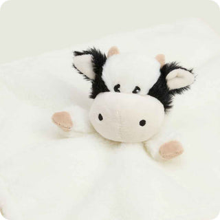 Warmies Black and White Cow Lovey Blanket-Toys-Simply Blessed Children's Boutique