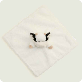 Warmies Black and White Cow Lovey Blanket-Toys-Simply Blessed Children's Boutique
