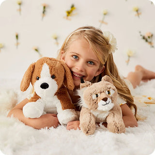 Warmies Bob Cat Full-Size Heatable Plush - Simply Blessed Children's Boutique