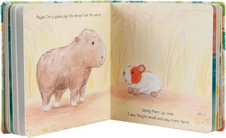 Warmies Capybara 'Who Am I" Board Book-Books-Simply Blessed Children's Boutique
