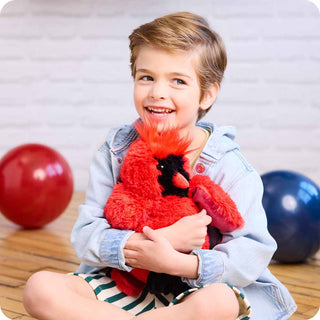 Warmies Red Cardinal Full-Size Heatable Plush-Toys-Simply Blessed Children's Boutique