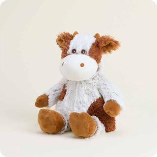Warmies Cinnamon Latte Cow | Microwavable Plush