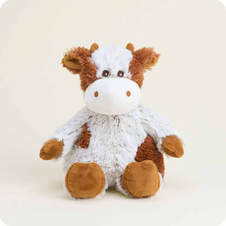 Warmies Cinnamon Latte Cow | Microwavable Plush