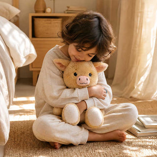 Warmies Cute Donkey (Doniqa) Full-Size Heatable Plush-Toys-Simply Blessed Children's Boutique