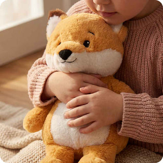 Warmies Cute Fox (Rustiqi) Full-Size Heatable Plush-Toys-Simply Blessed Children's Boutique