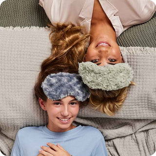 Warmies Curly Gray Eye Mask-Home/GIft-Simply Blessed Children's Boutique