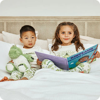 Warmies "Dinosaur Discovers Confidence" Book-Books-Simply Blessed Children's Boutique