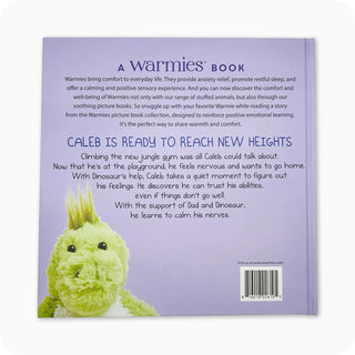 Warmies "Dinosaur Discovers Confidence" Book-Books-Simply Blessed Children's Boutique