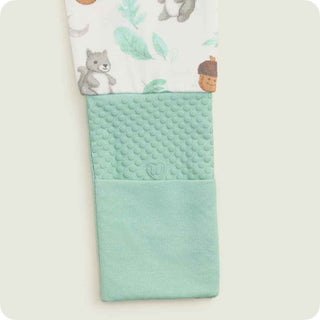 Warmies Gray Squirrel Bamboo Convertible Footed Sleeper-Infants-Simply Blessed Children's Boutique