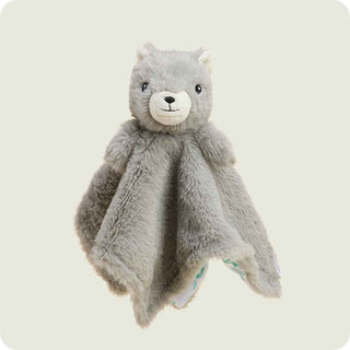 Warmies Gray Squirrel Lovey Blanket-Toys-Simply Blessed Children's Boutique