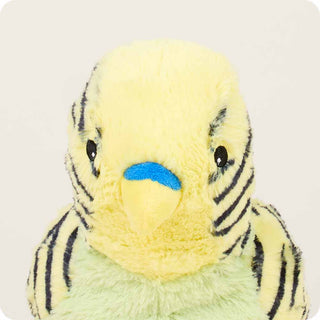 Warmies Green Parakeet Full-Size Heatable Plush-Toys-Simply Blessed Children's Boutique