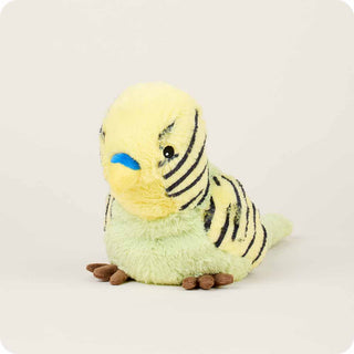Warmies Green Parakeet Full-Size Heatable Plush-Toys-Simply Blessed Children's Boutique