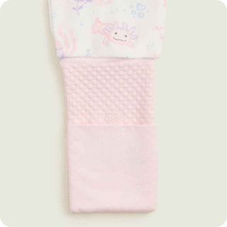 Warmies Pink Axolotl Bamboo Covertible Footed Sleeper-Infants-Simply Blessed Children's Boutique
