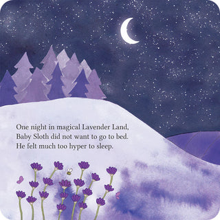 Warmies Sloth "Can't Sleep. Won't Sleep." Padded Board Book-Books-Simply Blessed Children's Boutique