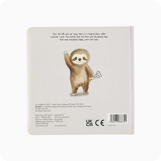 Warmies Sloth "Can't Sleep. Won't Sleep." Padded Board Book-Books-Simply Blessed Children's Boutique