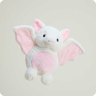 Warmies White Bat Full-Size Heatable Plush-Toys-Simply Blessed Children's Boutique