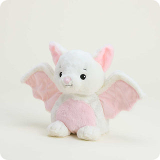 Warmies White Bat Full-Size Heatable Plush-Toys-Simply Blessed Children's Boutique