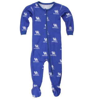 Wes and Willy Baby UK Wildcat Print Zip Sleeper-Infants-Simply Blessed Children's Boutique