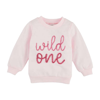 Wild One Birthday Sweatshirt - Mud Pie-Misc.-Simply Blessed Children's Boutique