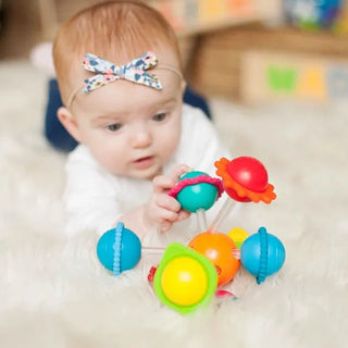 Fat Brain Toys Wimzle | Sensory Discovery & Teething Toy for Babies-Toys-Simply Blessed Children's Boutique