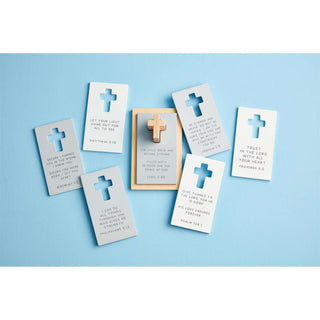 Wooden Scripture Stacker - Mud Pie-Toys-Simply Blessed Children's Boutique