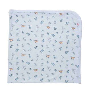 Woodsy Tale Modal Soothing Blue Swaddle Blanket-Baby Accessories-Simply Blessed Children's Boutique
