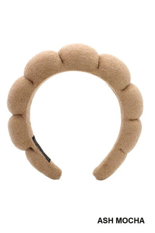 Zenana Spa Sponge Hair Headband-Hair Accessories-Simply Blessed Children's Boutique