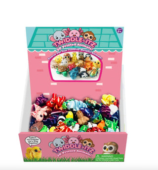 Zorbitz Twiddle-itz Metallic 3D Printed Animals-Toys-Simply Blessed Children's Boutique