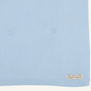 Bailey Baby Blanket (Brushed Yarn) – Buckhead Blue | The Beaufort Bonnet Company-Baby Accessories-Simply Blessed Children's Boutique
