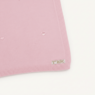 Bailey Baby Blanket (Brushed Yarn) – Palm Beach Pink | The Beaufort Bonnet Company-Baby Accessories-Simply Blessed Children's Boutique