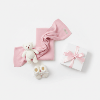 Bailey Baby Blanket (Brushed Yarn) – Palm Beach Pink | The Beaufort Bonnet Company-Baby Accessories-Simply Blessed Children's Boutique