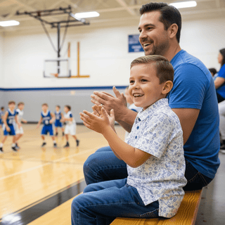 Ishtex Boys Royal Active Wildcat Sports Polo Shirt-Boys Short Sleeve Shirts-Simply Blessed Children's Boutique