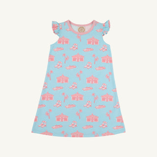 Angel Sleeve Polly Play Dress – Parrot Cay Canopy/Sandpearl Pink | The Beaufort Bonnet Company