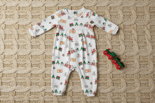 Long Sleeve Bradford Romper – TBBC Express / Buckhead Blue-Infants-Simply Blessed Children's Boutique