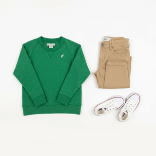 Cassidy Comfy Crewneck (Boys) – Gibson Island Green-Misc.-Simply Blessed Children's Boutique