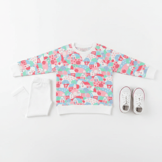 Cassidy Comfy Crewneck – House on the Hill / Palmetto Pearl-Misc.-Simply Blessed Children's Boutique
