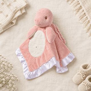 Douglas Sailor Pink Plush Turtle Lil' Snuggler for Baby Girls - Simply Blessed Children's Boutique