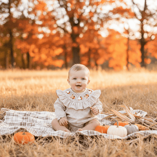 Mud Pie Baby Girls Thanksgiving Turkey Smocked Bubble-Infants-Simply Blessed Children's Boutique