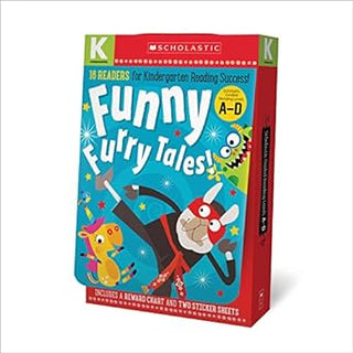 Scholastic Early Learners: Kindergarten A-D Reader Box Set: Funny Furry Tales